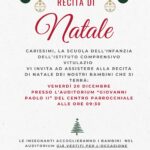 Recita di Natale scuola dell’infanzia