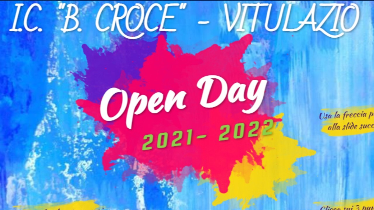 Open Day 2021/2022